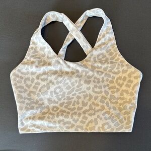 Women's Leopard Print Sports Bra